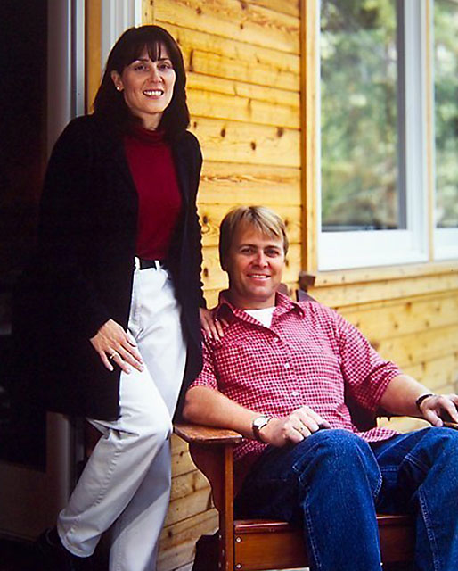 People in the studio and on location.