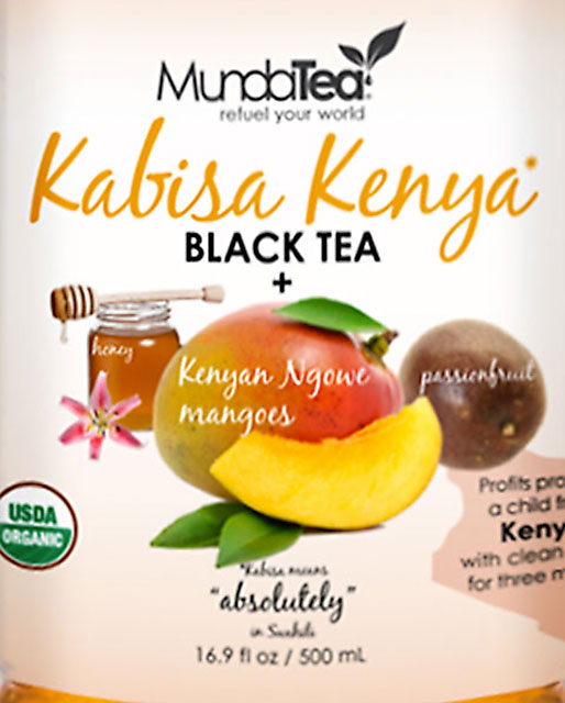 Created the label design and provided 3D renderings for these flavored tea labels.